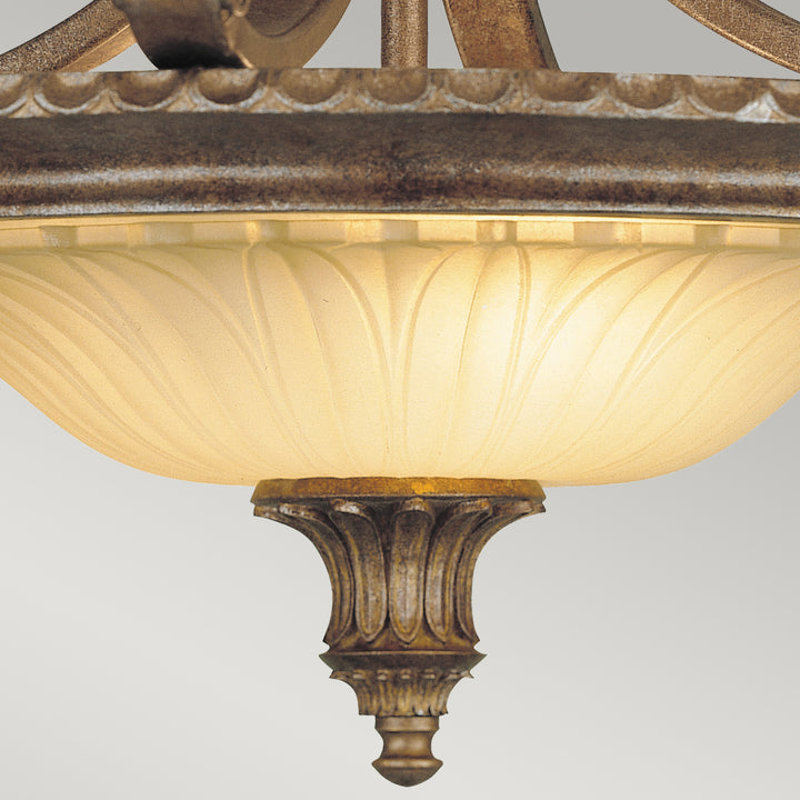 Plafoniera Stirling Castle 2 lt British bronz