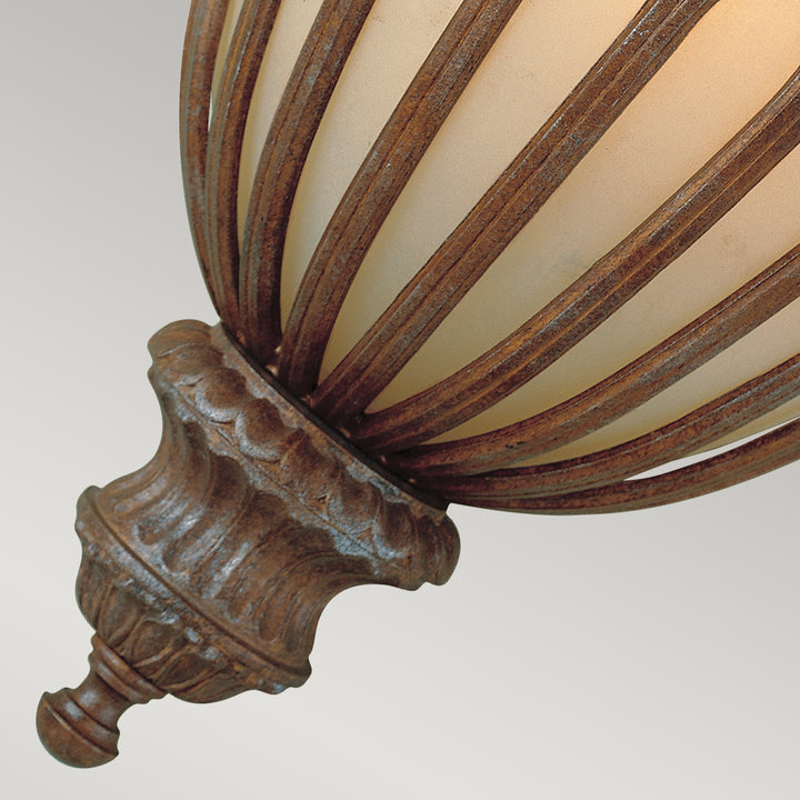 Aplica de perete Stirling Castle 1 lt British bronz