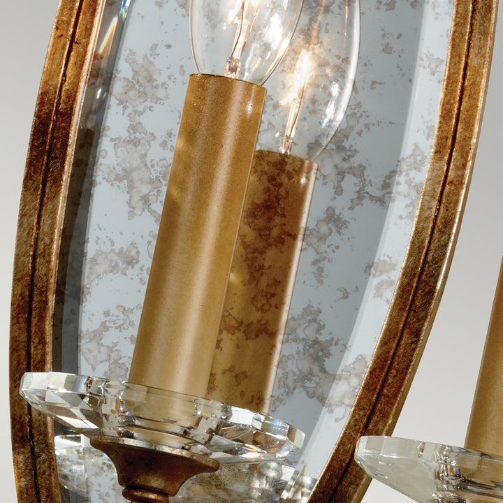 Aplica de perete Valentina 3 lt Oxidized bronz