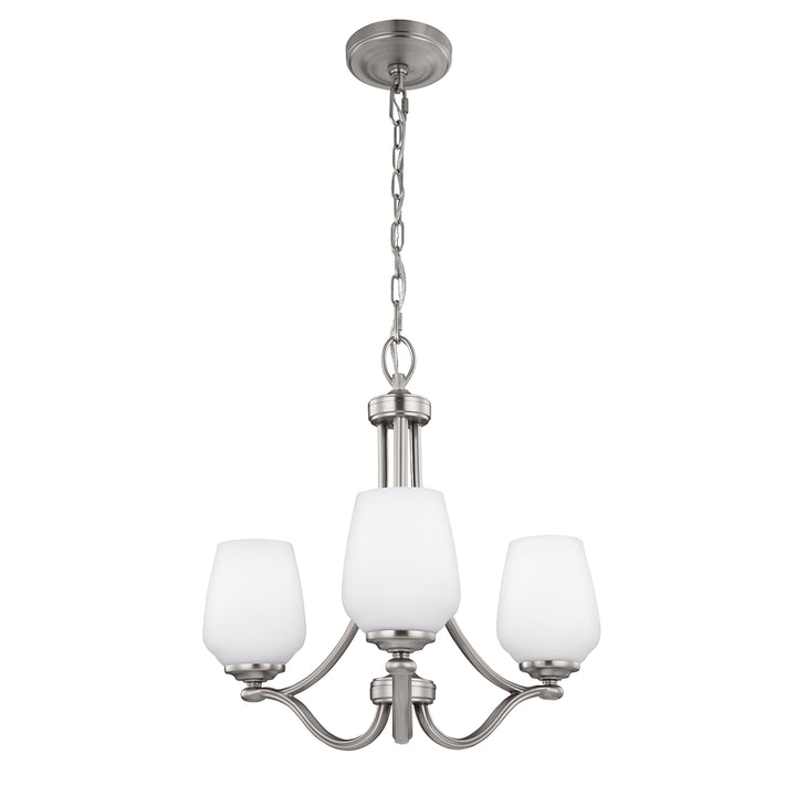 Candelabru Vintner 3 lt Satin Nickel