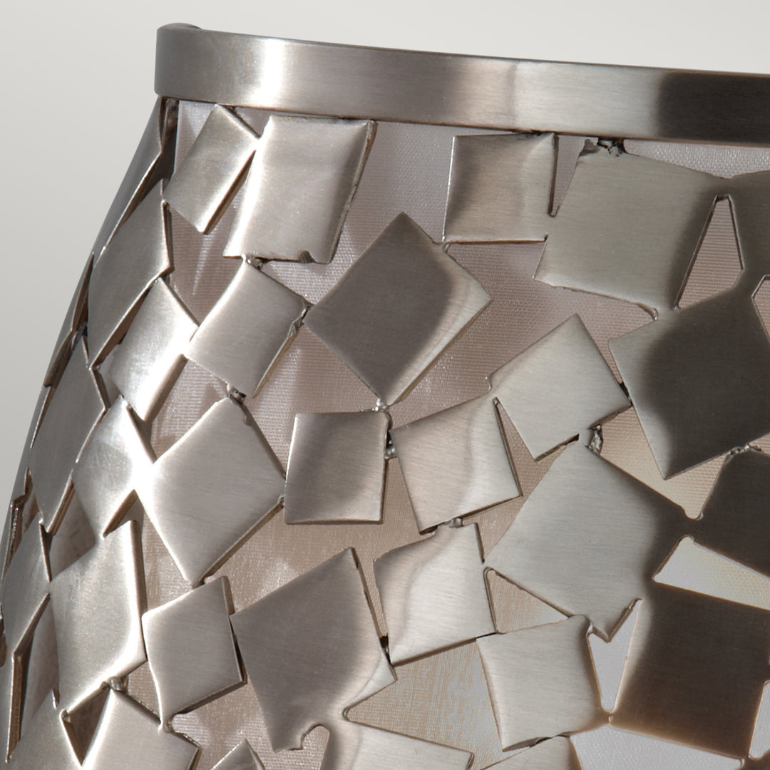 Aplica de perete Zara 1 lt Brushed Steel