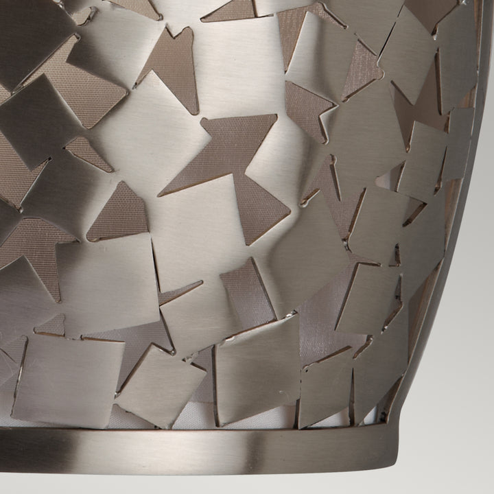 Aplica de perete Zara 1 lt Brushed Steel