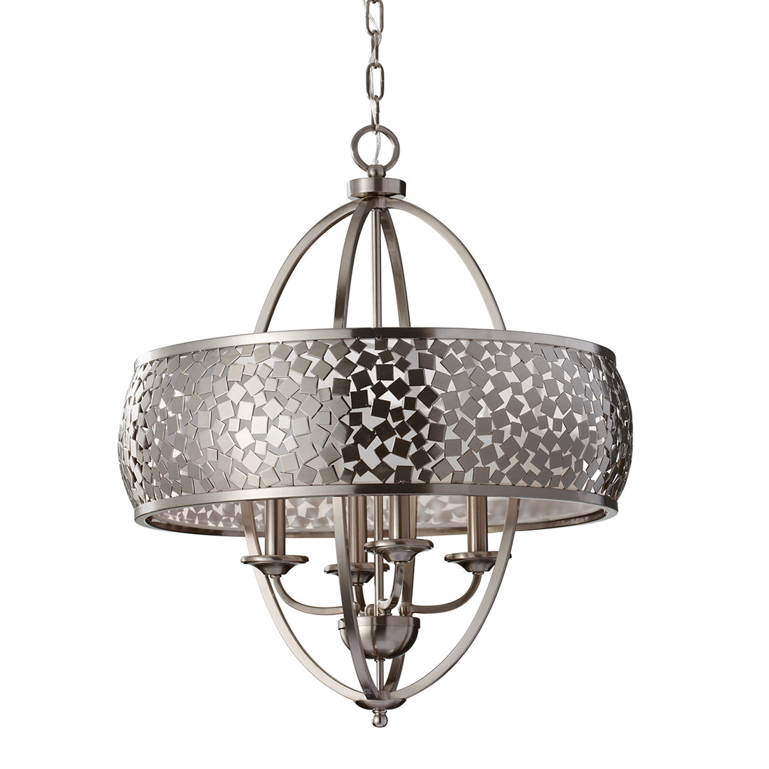 Candelabru Zara 4 lt Brushed Steel