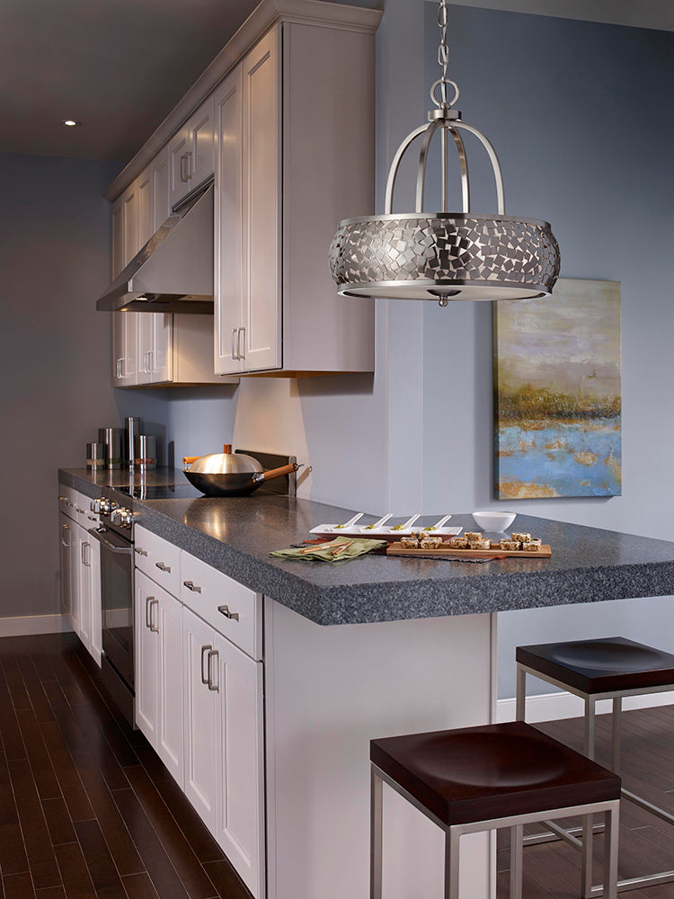 Candelabru Zara 4 lt Brushed Steel