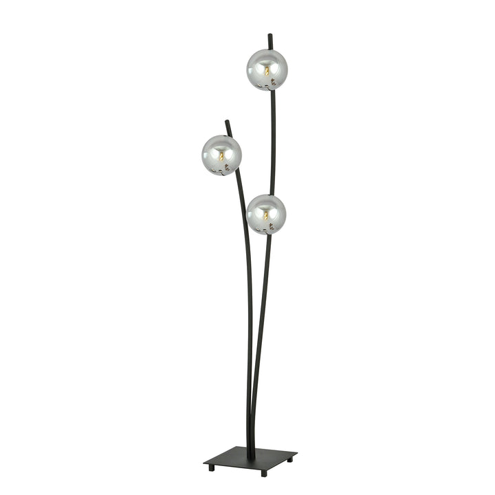 Lampadar modern cu abajur din sticla Hunter LP3 by Emibig