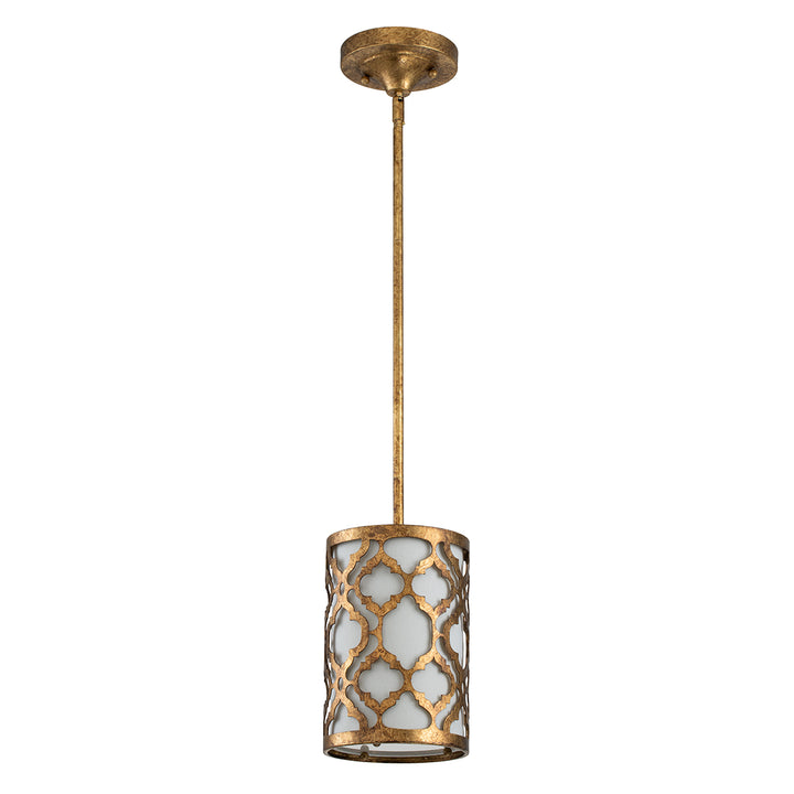 Pendul Arabella 1 lt Distressed auriu, finisaj fildes
