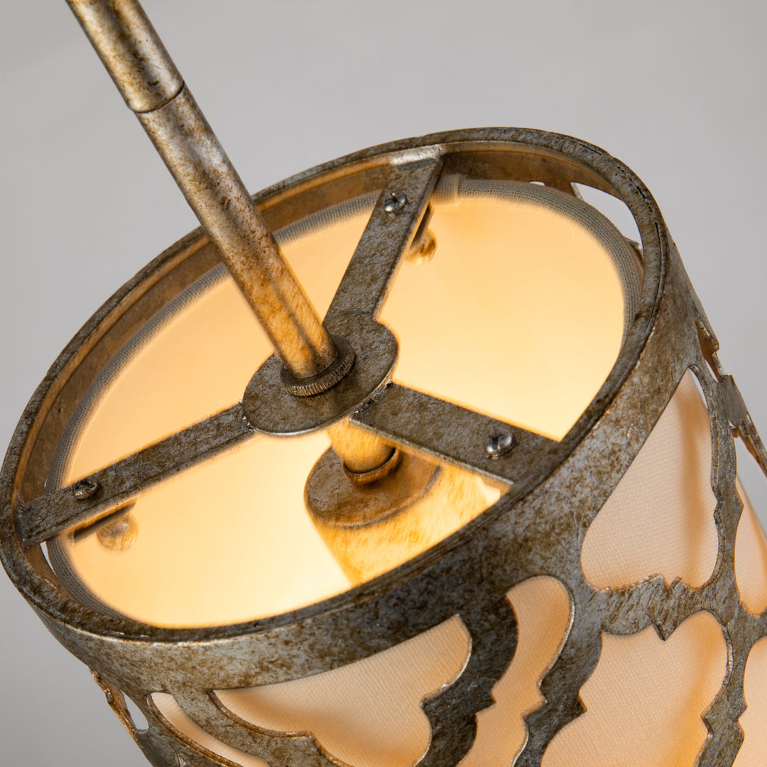 Pendul Arabella 1 lt Distressed auriu, finisaj fildes