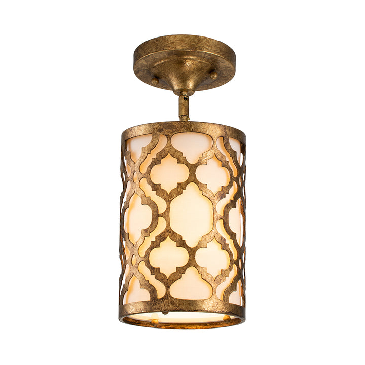 Pendul Arabella 1 lt Distressed auriu, finisaj fildes
