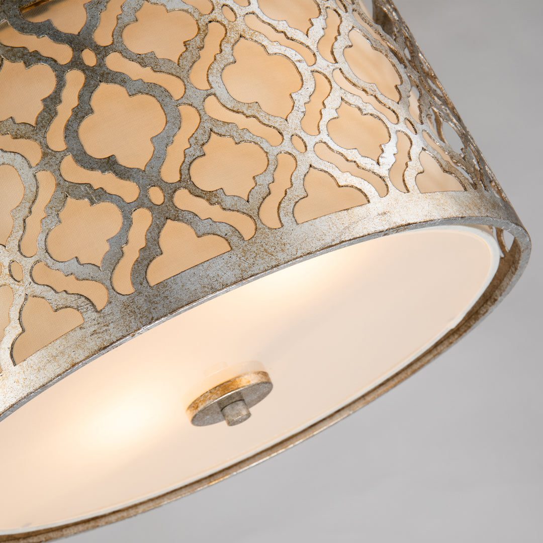 Pendul Arabella 2 lt Distressed auriu, finisaj fildes