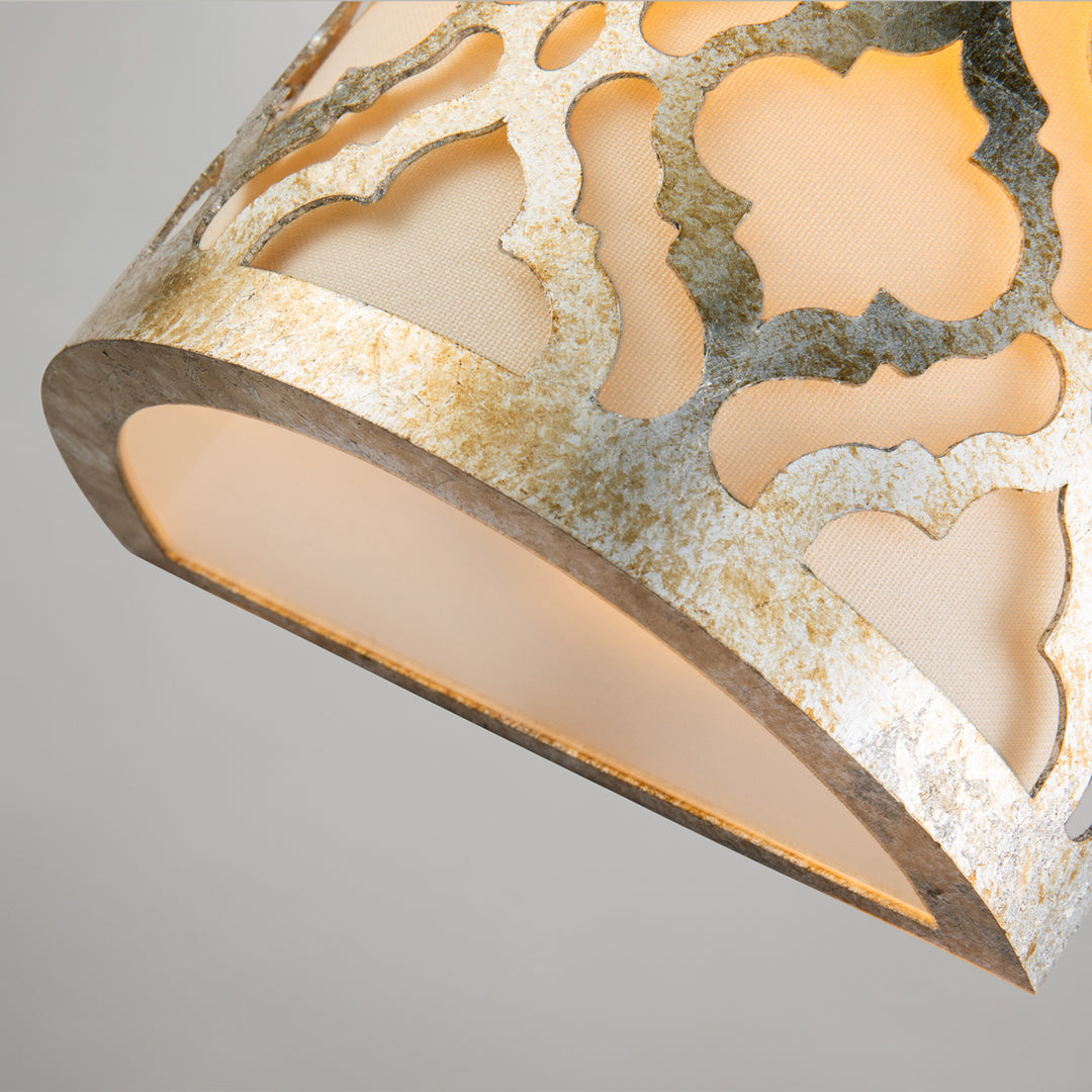 Aplica de perete Arabella 1 lt Distressed auriu, finisaj fildes