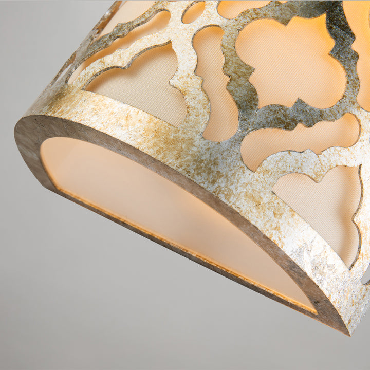 Aplica de perete Arabella 1 lt Distressed auriu, finisaj fildes