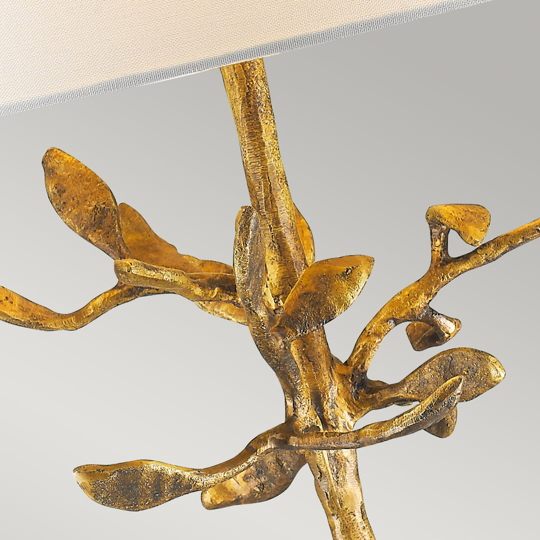 Lampa de masa Audubon Park 1 lt Distressed auriu