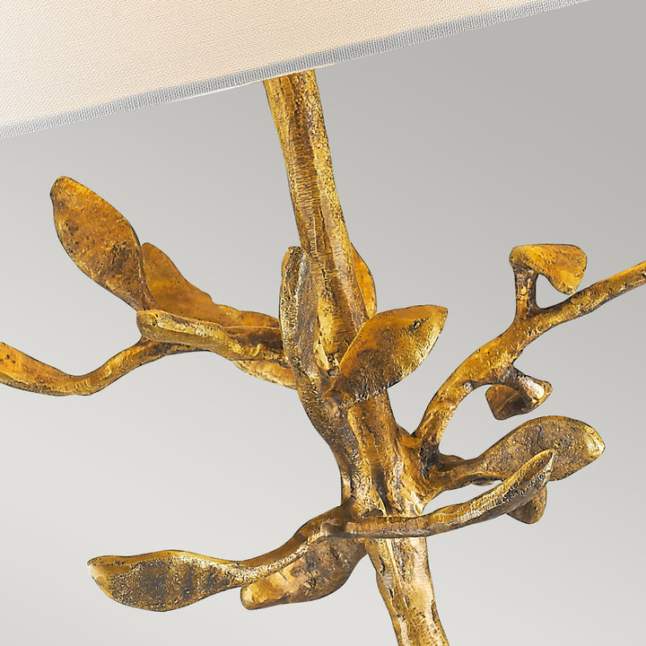 Lampa de masa Audubon Park 1 lt Distressed auriu