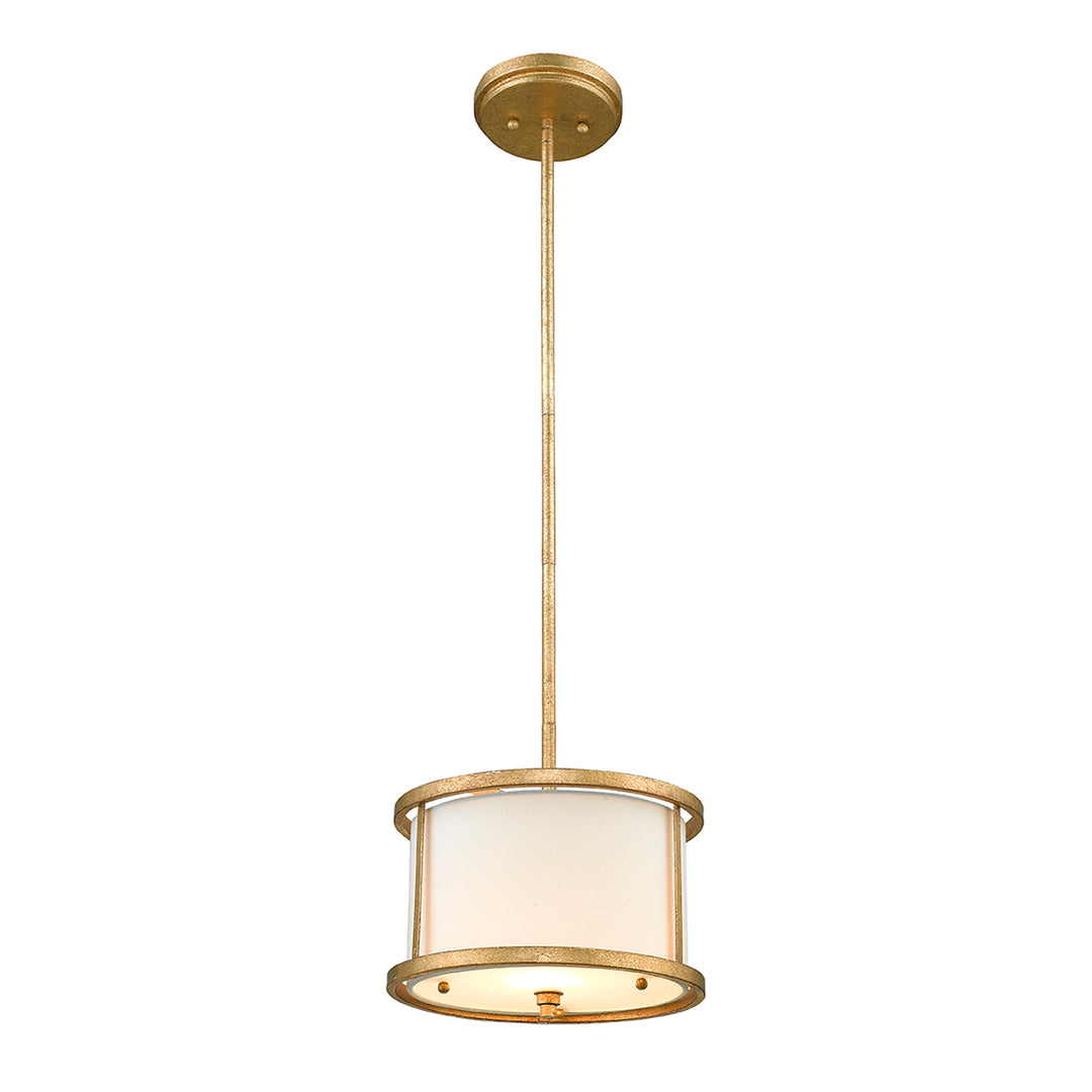 Pendul Lemuria 1 lt Distressed auriu, finisaj fildes
