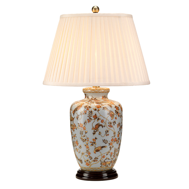 Lampa de masa auriu Birds 1 lt Light albastru si auriu