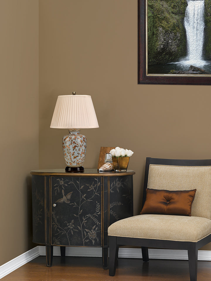 Lampa de masa auriu Birds 1 lt Light albastru si auriu