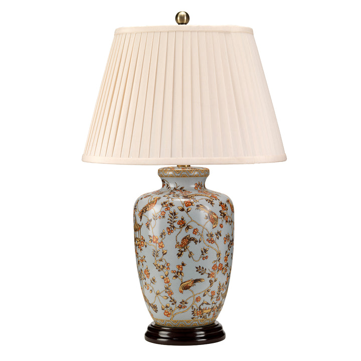 Lampa de masa auriu Birds 1 lt Light albastru si auriu