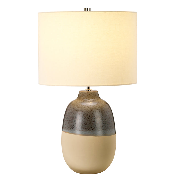 Lampa de masa Grange Park 1 lt gri/Brown