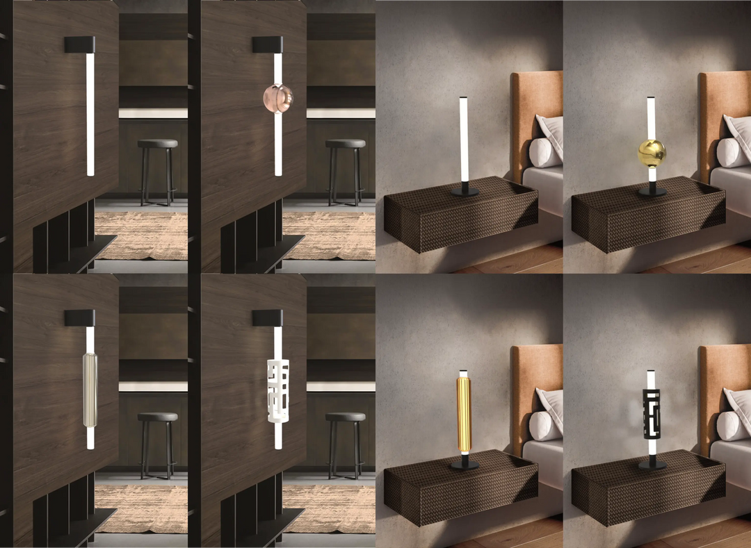 Pendul in forma de tub cu accesorii KIRA by Sikrea