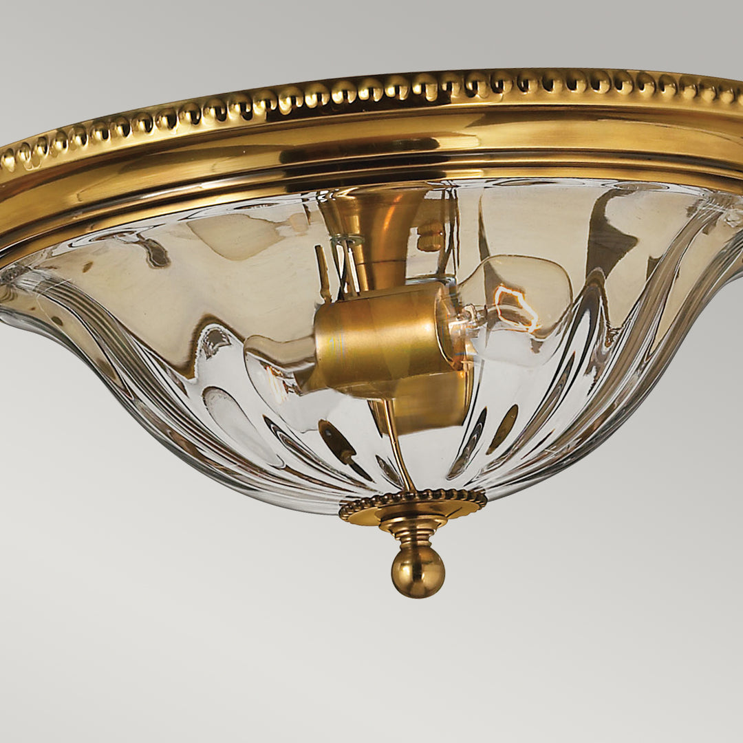 Plafoniera Cambridge 2 lt Burnished Brass