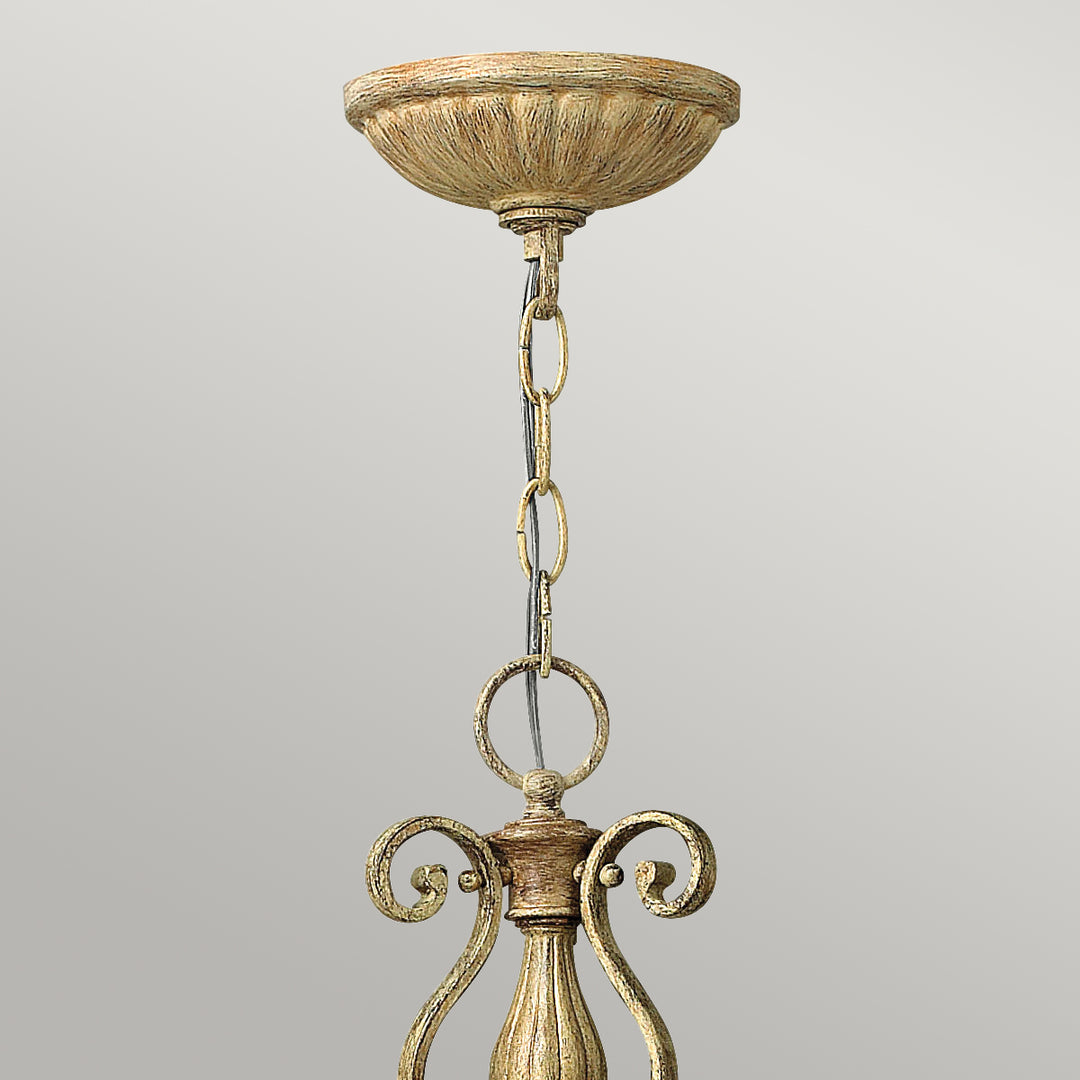 Candelabru Carabel 3 lt Brushed Champagne