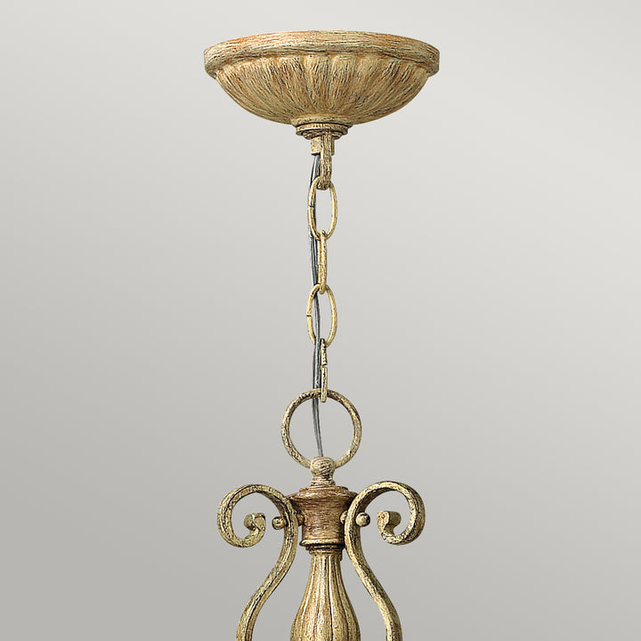 Candelabru Carabel 3 lt Brushed Champagne