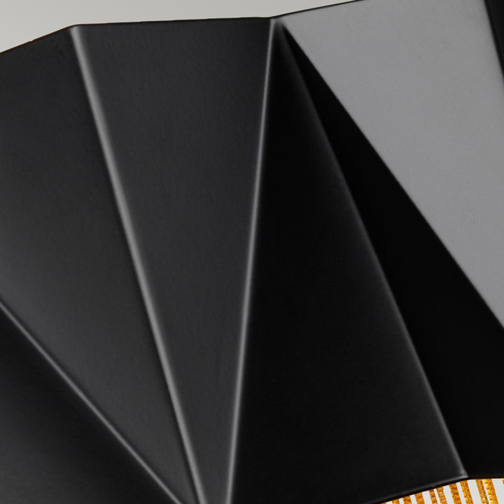 Aplica de perete Zuma 3 lt Satin negru/ auriu