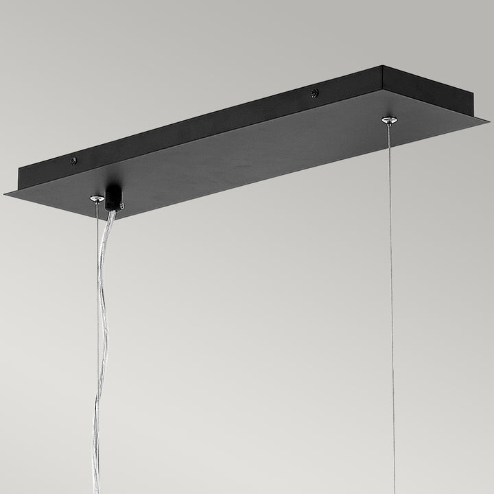 Pendul Zuma 6 lt Satin negru/ auriu