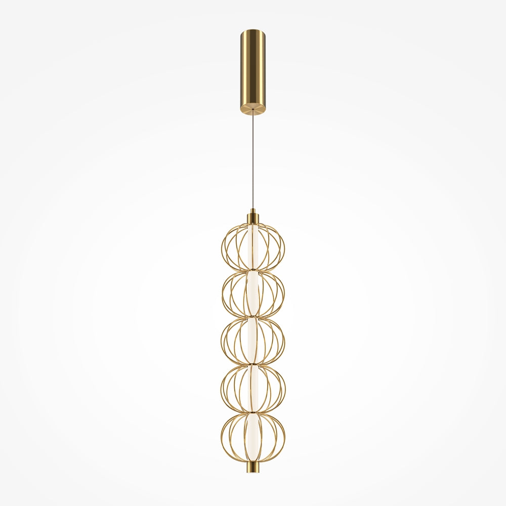 Lustra moderna led Golden Cage by Maytoni