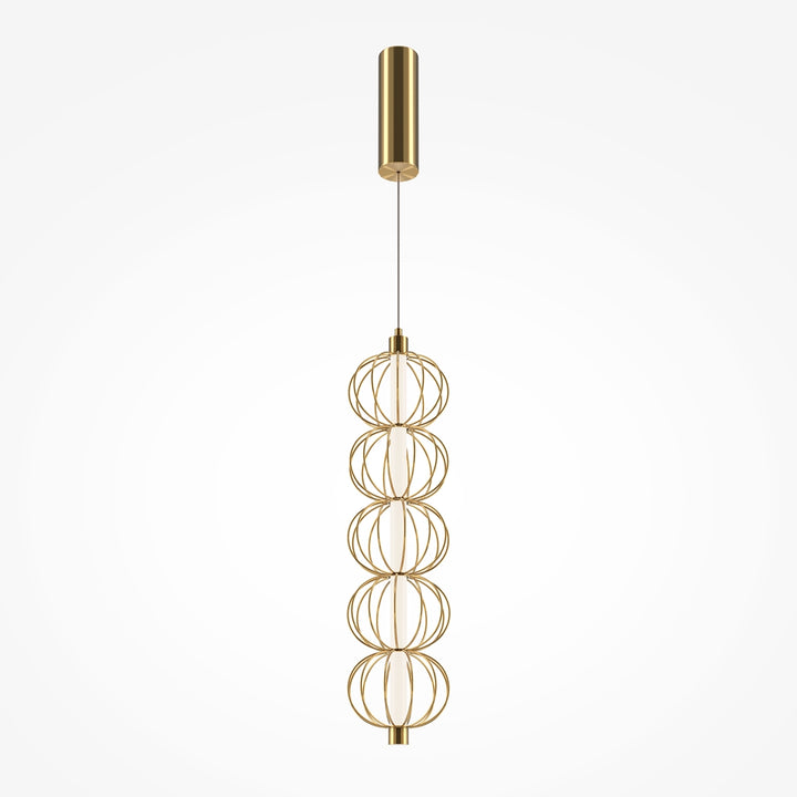 Lustra moderna led Golden Cage by Maytoni