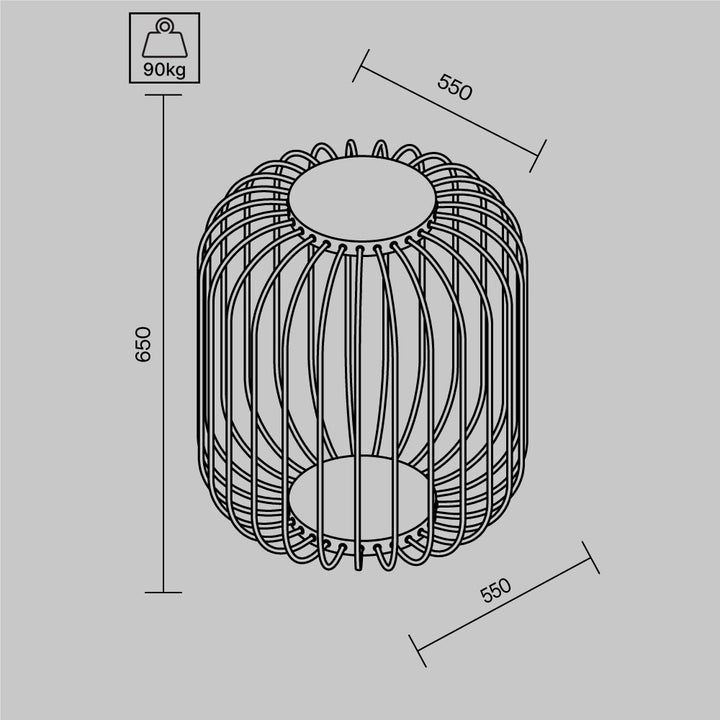 Corp de iluminat pentru peisajagistica Wisp O478FL-L18GF3K