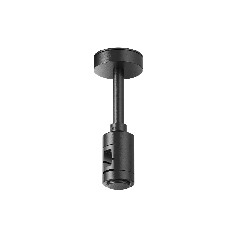 Suport scurt de tavan cu priză de alimentare 78 mm Flarity TRA156C-B1-B
