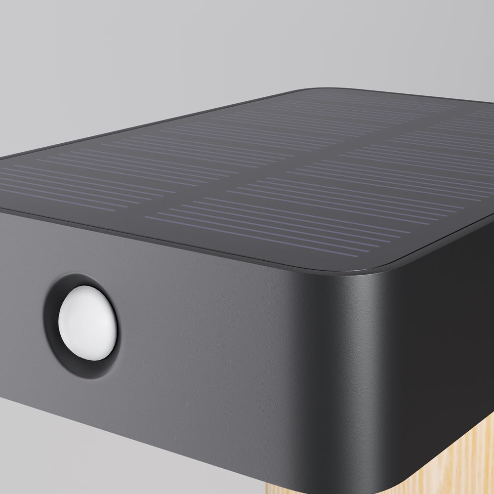 Lampă de exterior cu alimentare solară Nordis O140FL-L2BK1