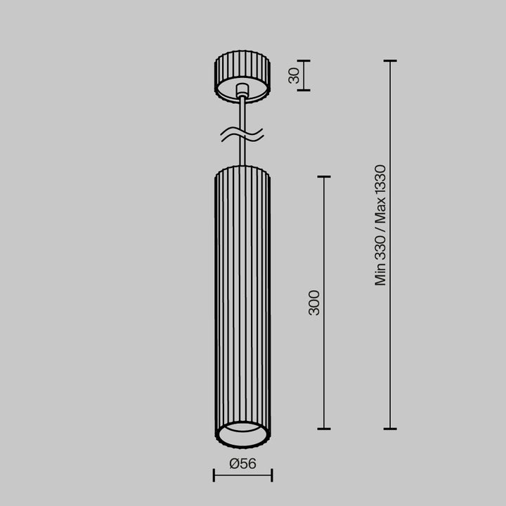 Pendul  Calipso P106PL-01-GU10-B