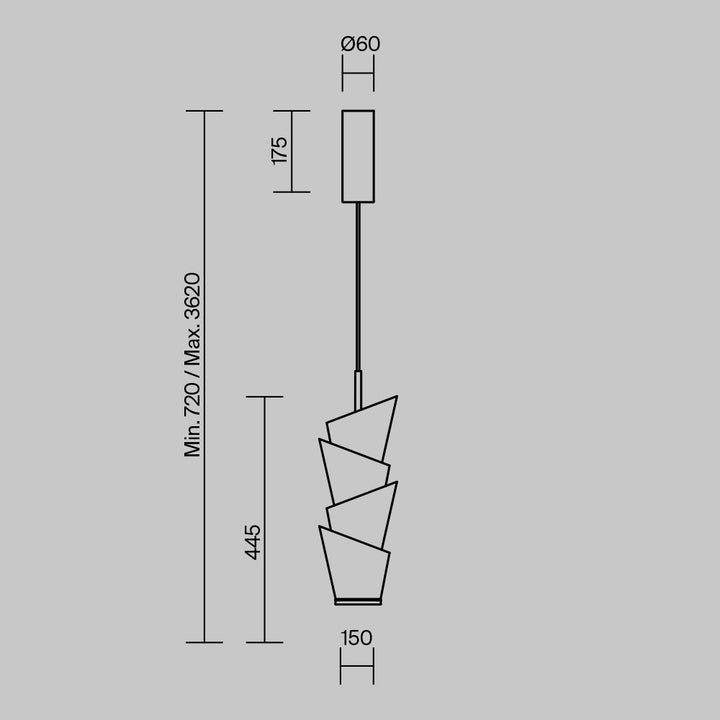 Pendul  Seoul MOD374PL-L28W3K
