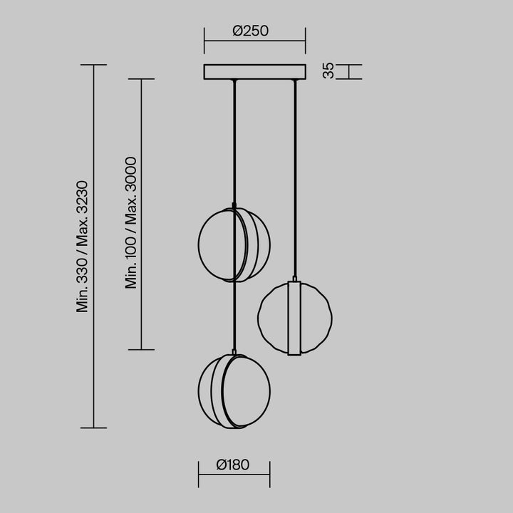 Pendul  Misterio MOD379PL-L17B2.7K