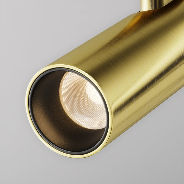 Spot pentru sina Flarity Brass TR144-1-5W2.7K-W-BS-DE