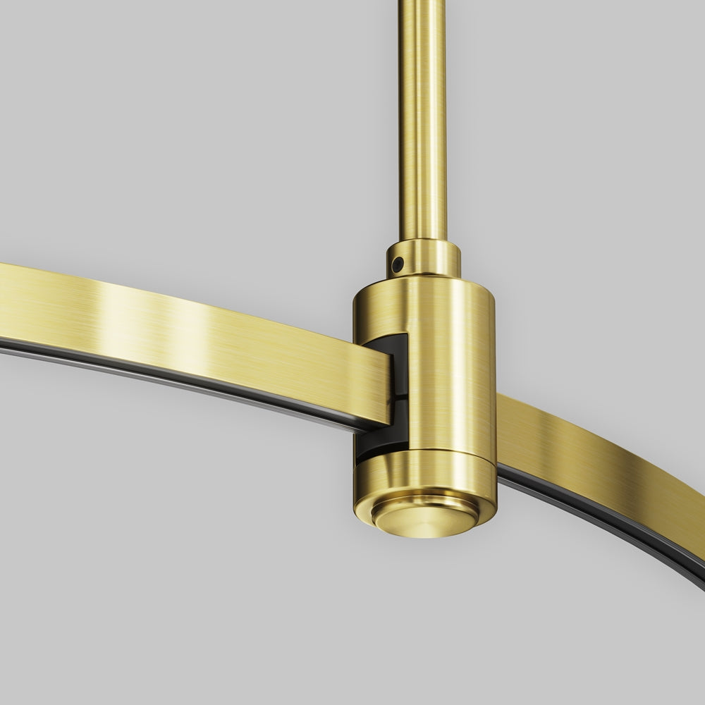 Șină cu secțiune transversală semicirculară de 650 mm Flarity TRX154-SR-D650-BS