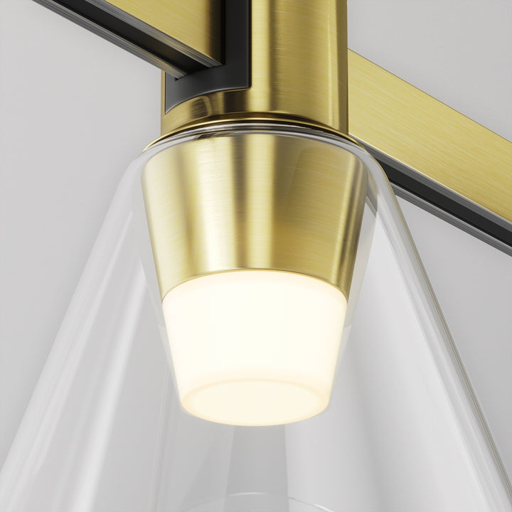 Spot pentru sina Flarity Brass TR147-1-3W2.7K-BS-DE