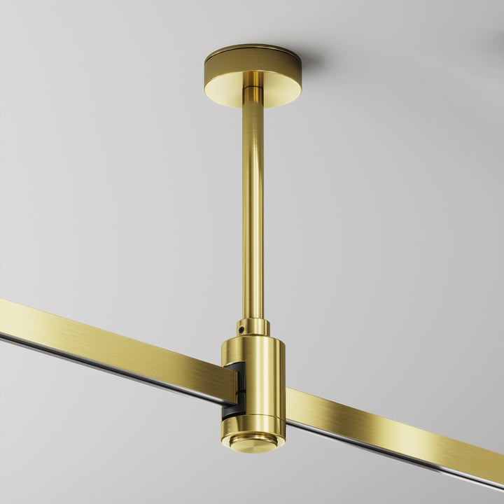 Suport de tavan scurt, simplu, 138 mm, Flarity TRA156C-SL1-BS
