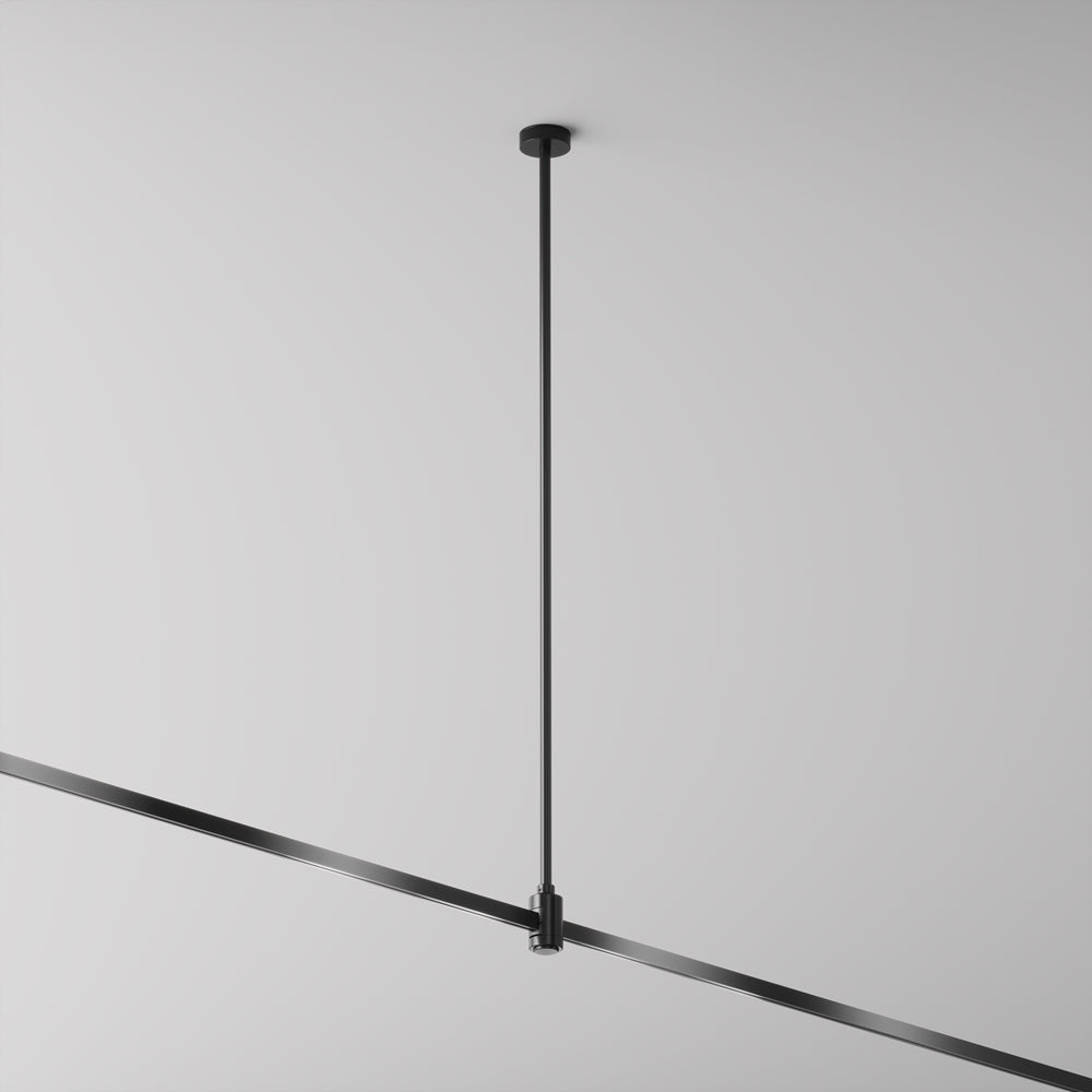 Suport de tavan lung simplu 700 mm pentru sina Flarity TRA159C-S1-B