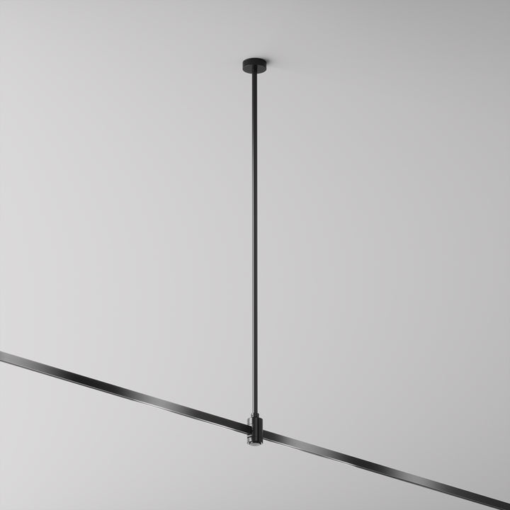 Suport de tavan lung simplu 700 mm pentru sina Flarity TRA159C-S1-B