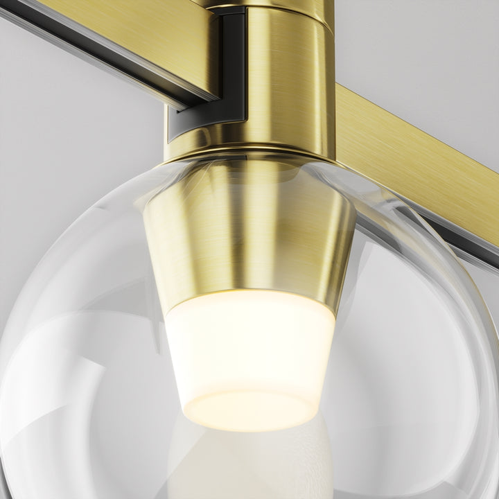 Spot pentru sina Flarity Brass TR148-1-3W2.7K-BS-DE