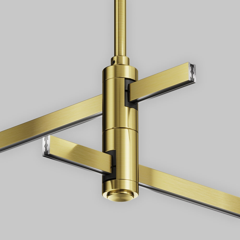 Suport dublu de tavan mediu, 300 mm, Flarity TRA158C-D1-BS