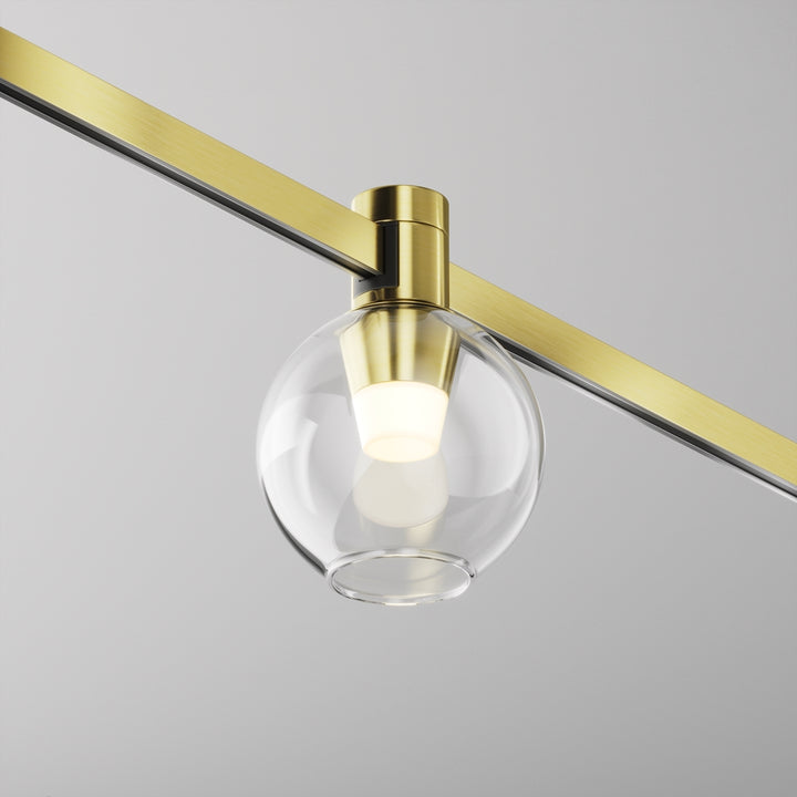 Spot pentru sina Flarity Brass TR148-1-3W2.7K-BS-DE