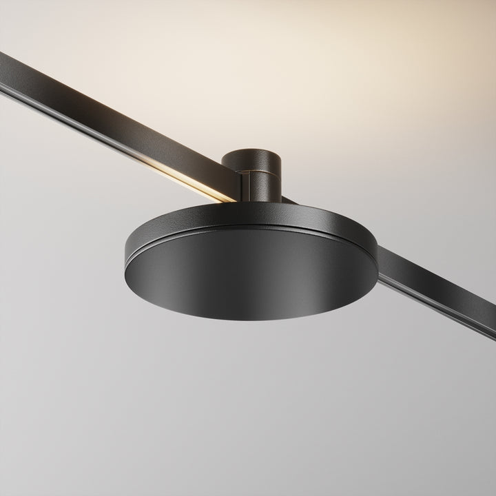 Spot pentru sina Flarity Plato TR152-1-7W3K-B-DE