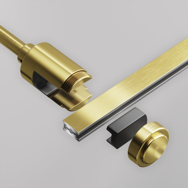 Suport de perete simplu, alungit, Flarity TRA155CW-SL1-BS