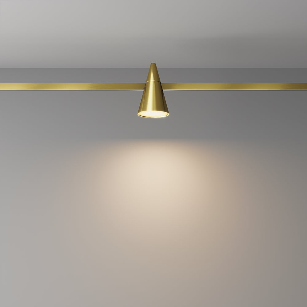 Spot pentru sina Flarity Brass TR146-1-5W2.7K-BS-DE
