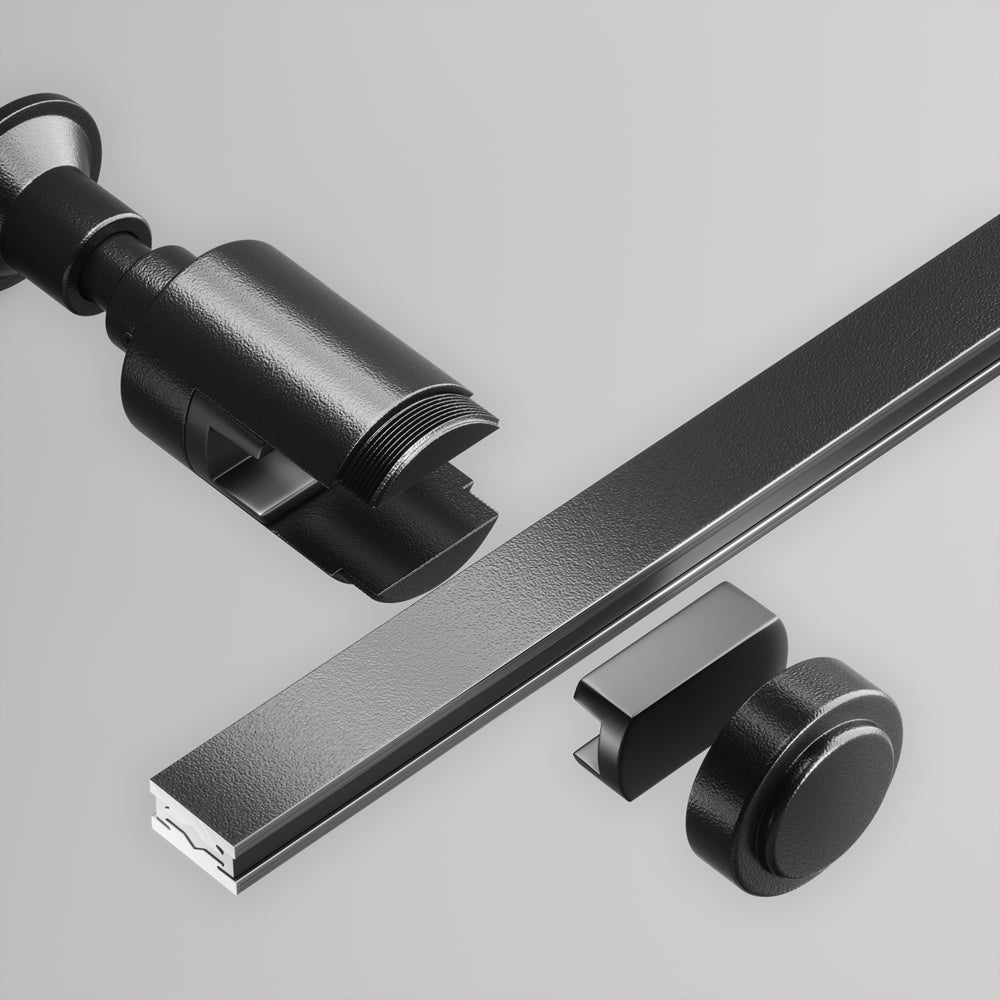 Suport de perete simplu pentru sina Flarity TRA155CW-S1-B