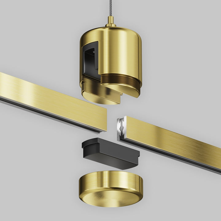 Suspensie prin cablu cu conector de alimentare direct Flarity TRA157SW-IPC1-BS